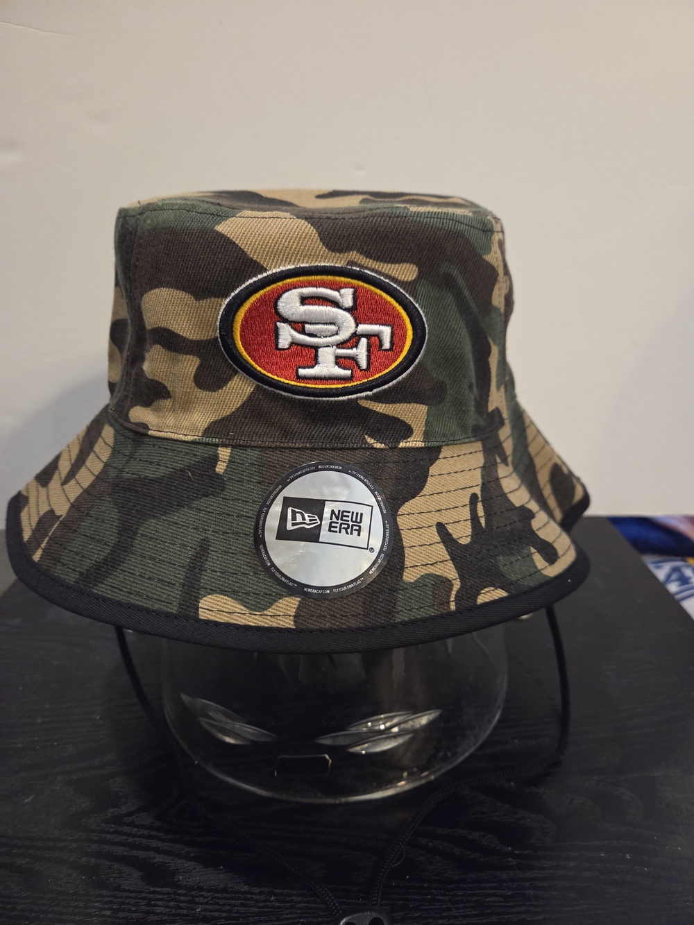 New Era San Francisco 49ers Camo Bucket Hat
